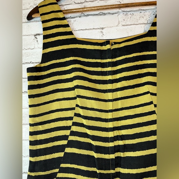 Vintage 1950s B.H. Wragge Gold & Black Dress - Picture 4 of 7